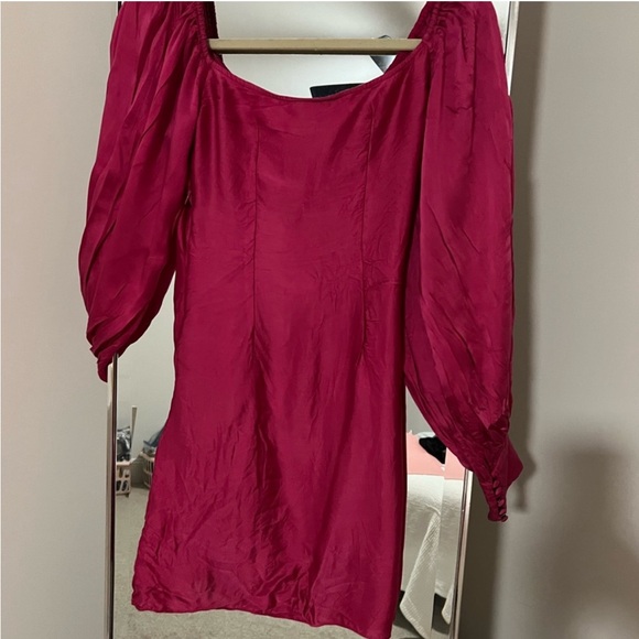 Rococo Sand x Revolve | Poppy Mini Dress Magenta/Pink XS - Picture 2 of 4